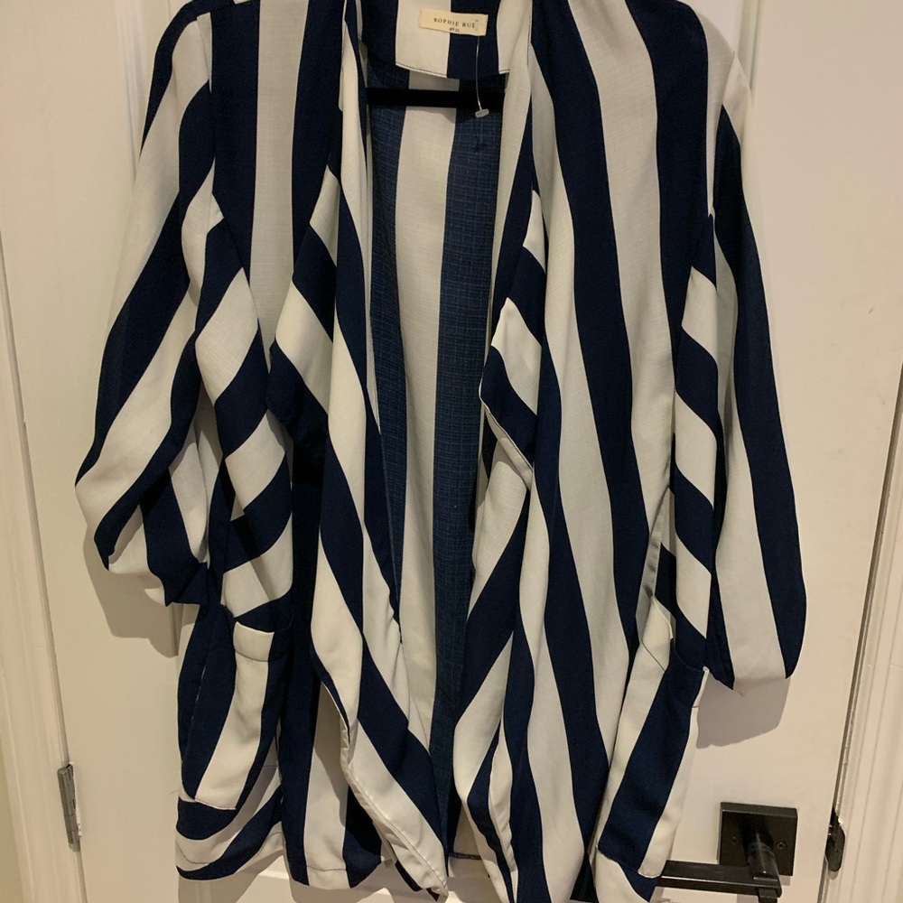 Striped Blazer
